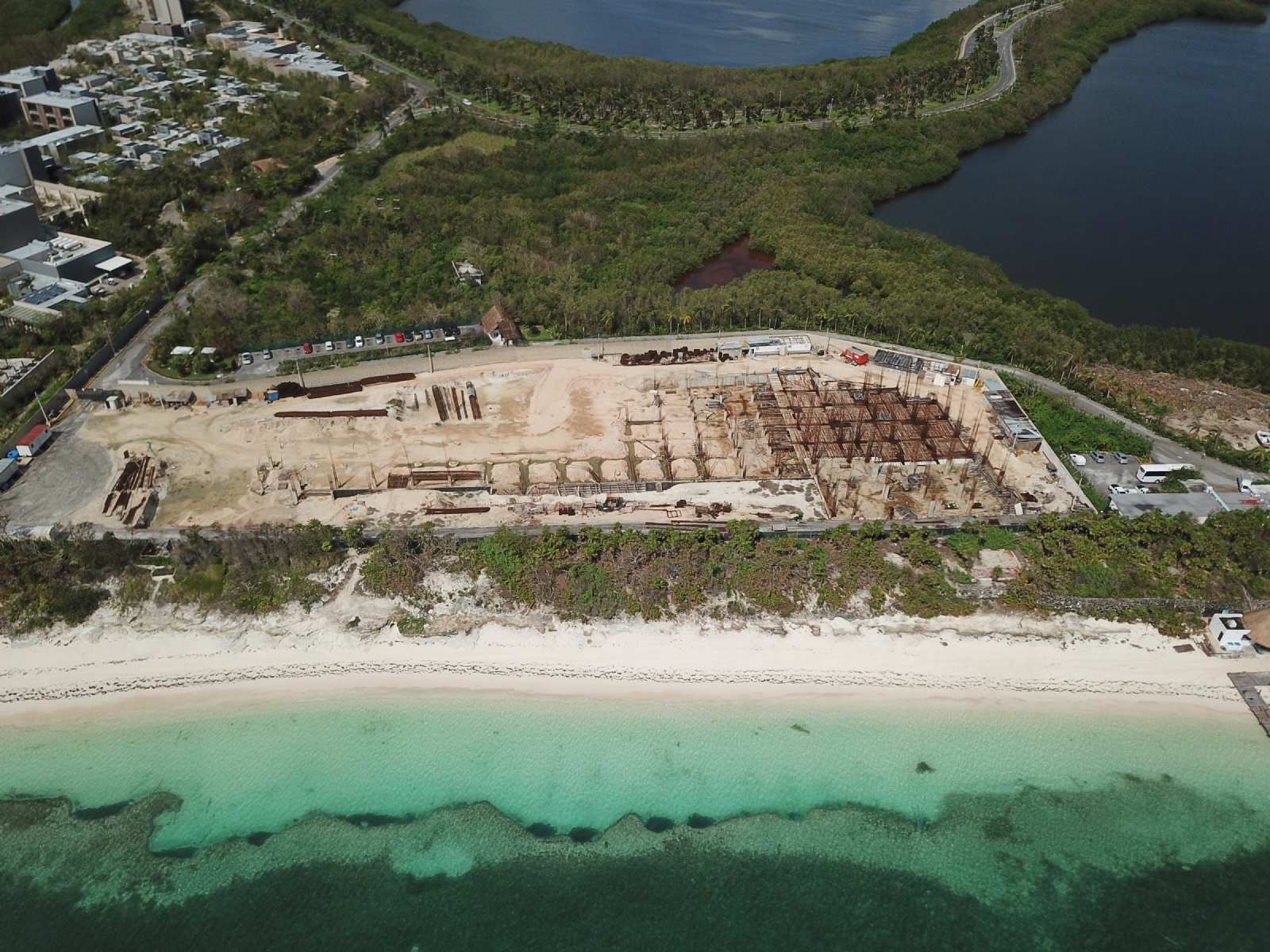 Reinicia la construcción del hotel RIU en Punta Nizuc de Cancún