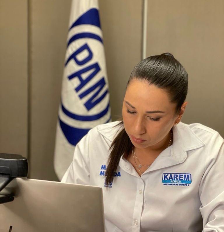 Elecciones Yucatán: Karem Achach presentó propuestas claras e innovadoras