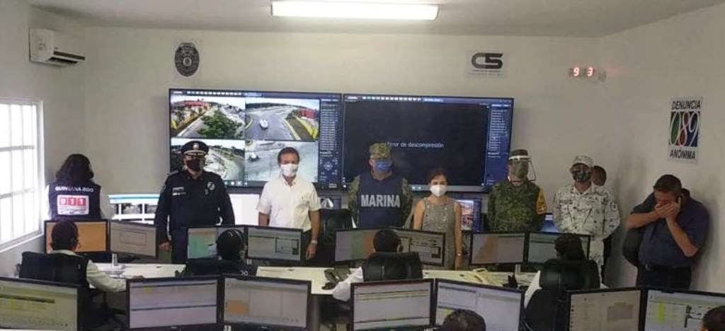 Ladrones 'se llevan' equipo de cómputo del C-5 en Cozumel