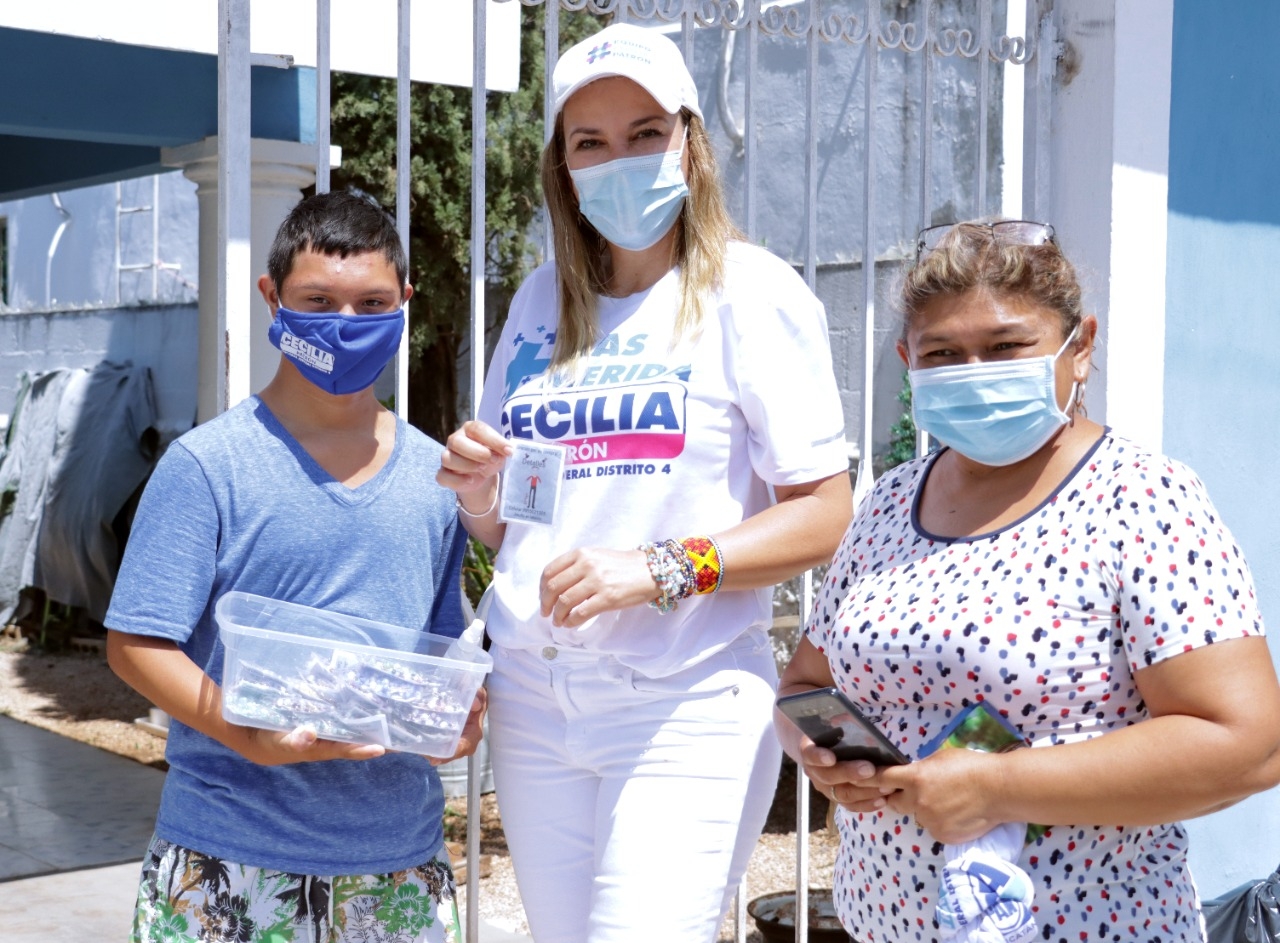Elecciones Yucatán: Cecilia Patrón apoyará con becas a personas con discapacidad
