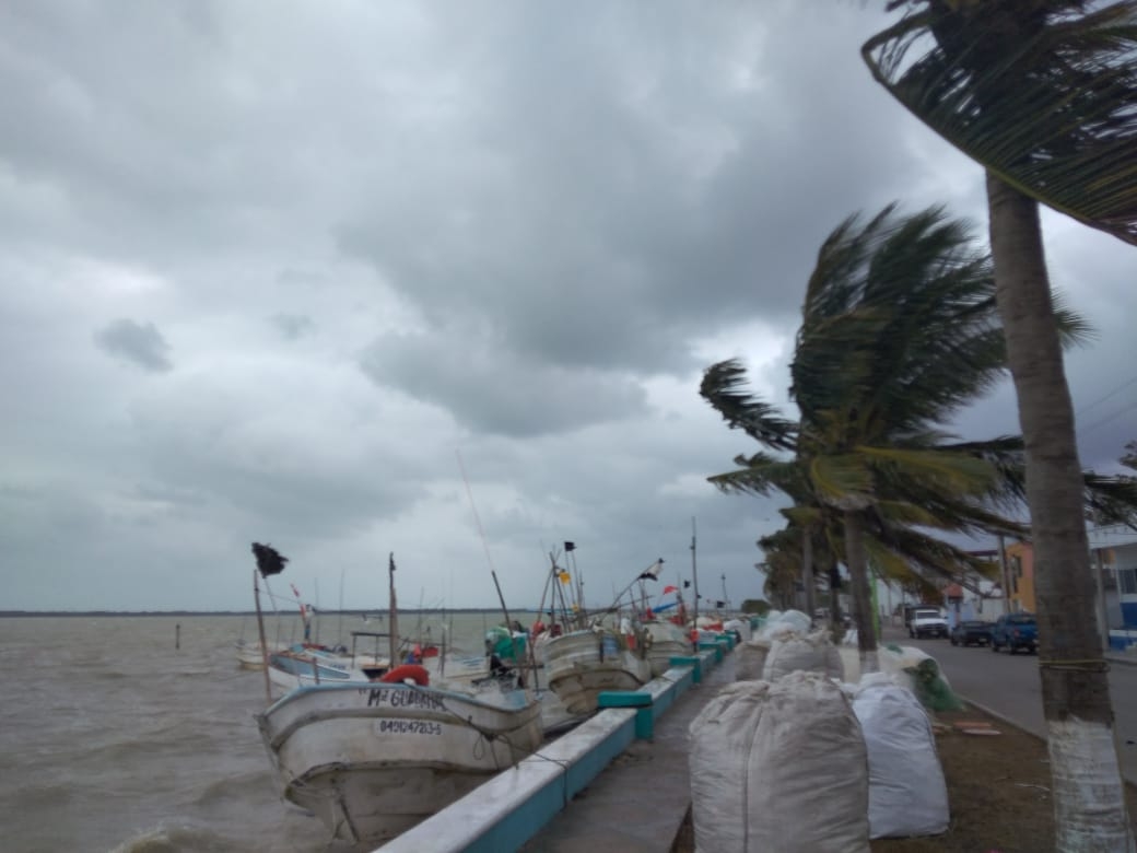 Frente frío número 10 provocará lluvias leves en Campeche