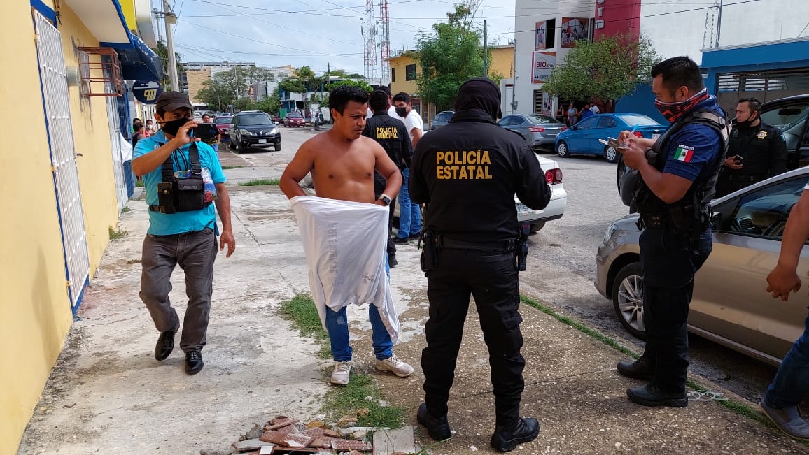 Simpatizantes de 'Va por Campeche' y Morena se enfrentan en Ciudad del Carmen