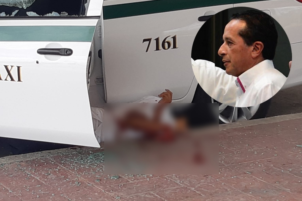 Así matan a los taxistas en Cancún y el Gobernador Carlos Joaquín no toca el tema: VIDEO