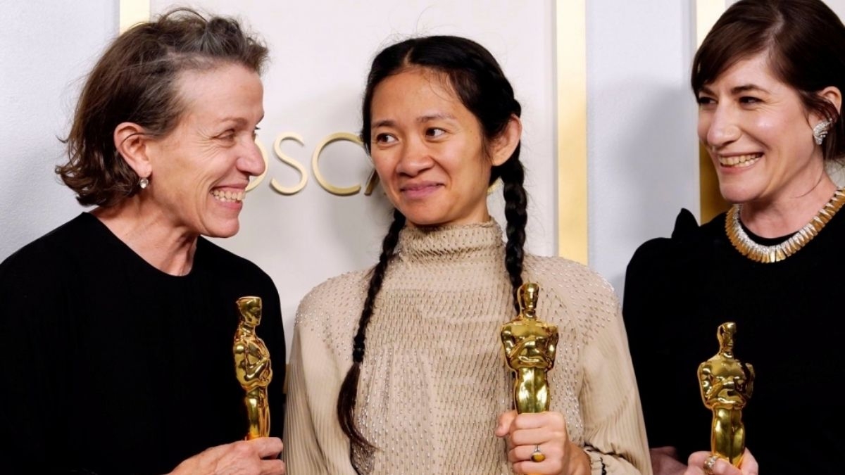 Ganadoras del Oscar a 'Mejor Película' por 'Nomadland'