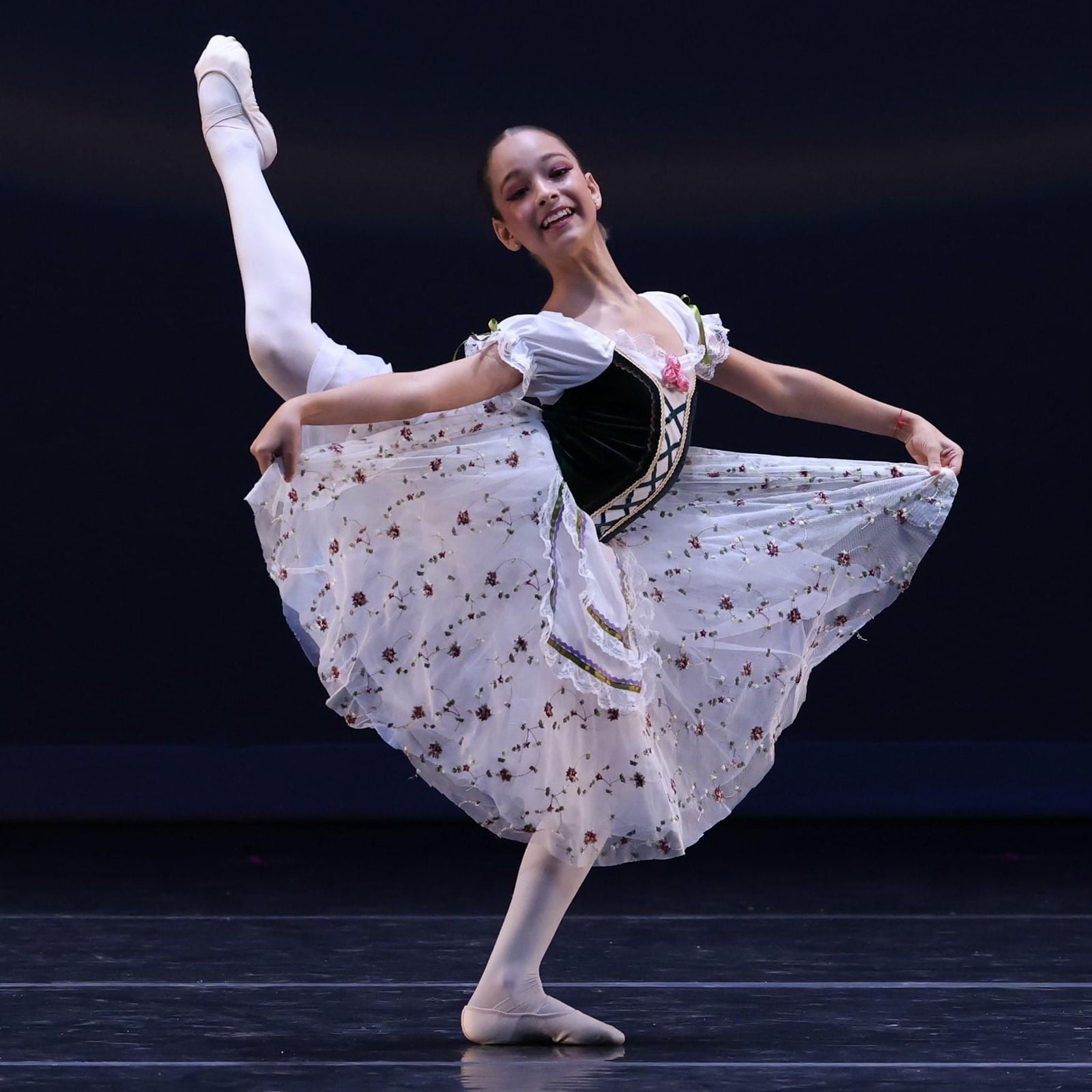La joven bailarina obtuvo una beca de estudios para el programa intensivo de verano en Nueva York