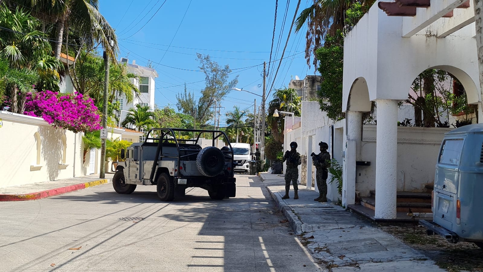 Catean casa de presunto integrante de la Mafia Rumana en Cancún