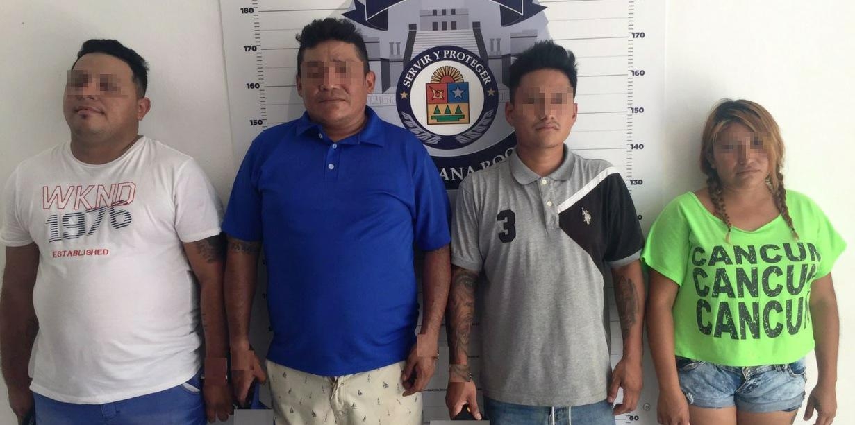 Autoridades detienen a cuatro personas por intento de despojo en Cancún
