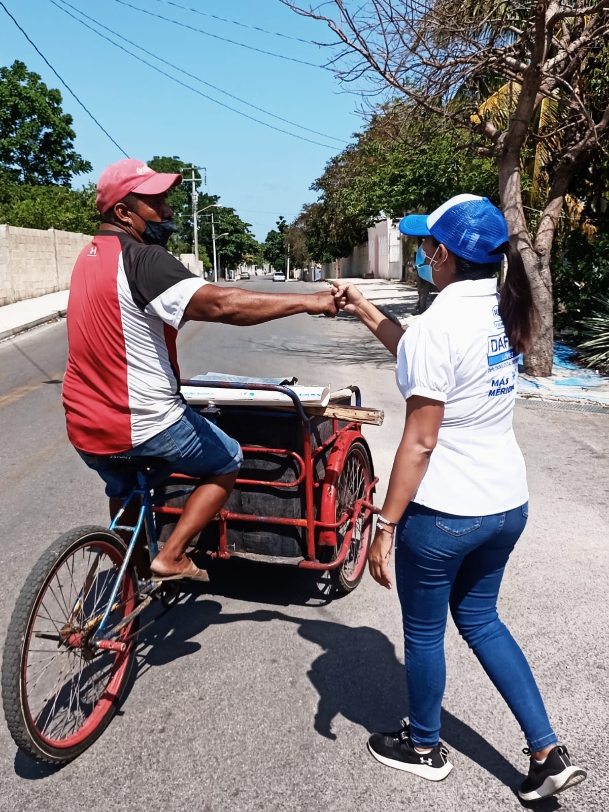 Elecciones Yucatán: Vecinos del Sur de Mérida refrendan su apoyo a Dafne López