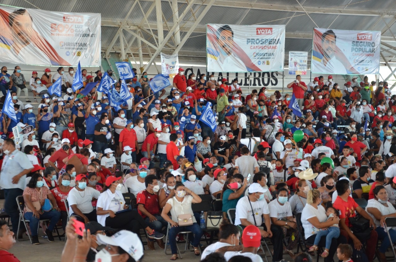 Elecciones Campeche: Christian Castro Bello rompe protocolo sanitario en cierre de campaña