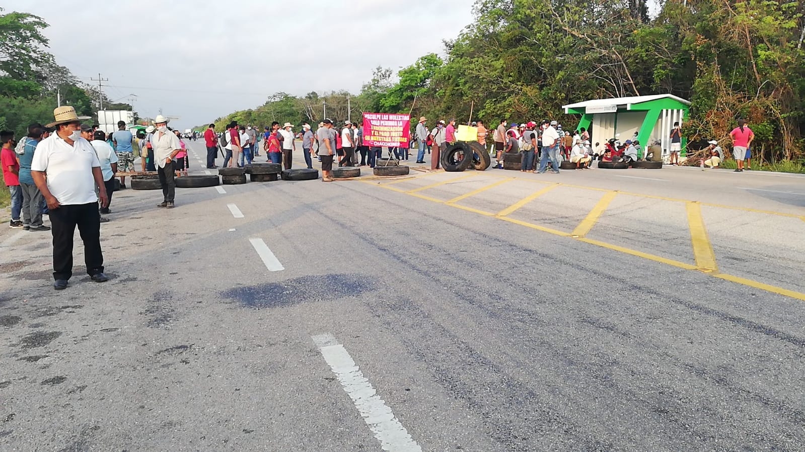 AMLO en Chetumal: Ejidatarios exigen indemnización por expropiación de tierras