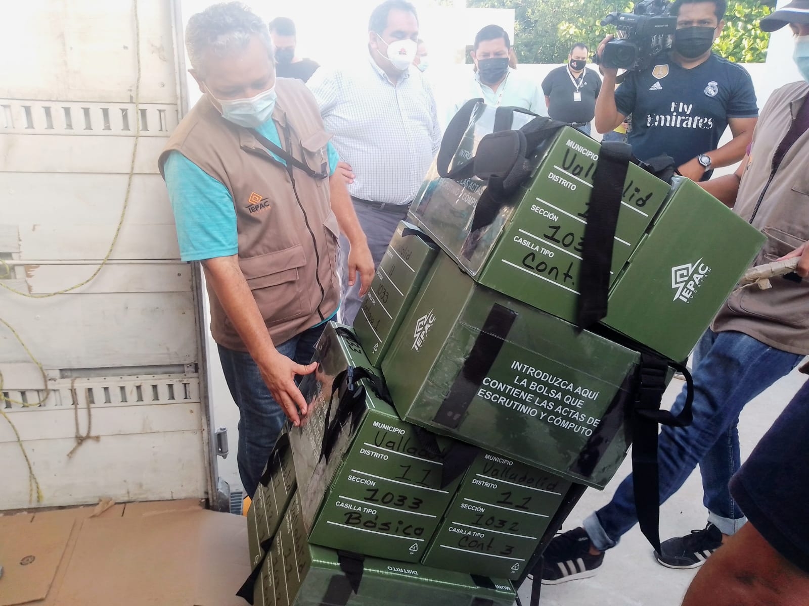 Iepac inicia el envío de paquetes electorales a municipios de Yucatán