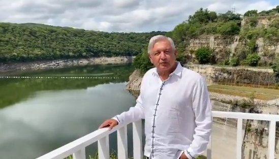AMLO anuncia modernización de la hidroeléctrica del río Grijalva: VIDEO