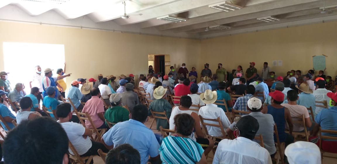 Asamblea del Comisariado Ejidal es clausurada en Tenabo, Campeche