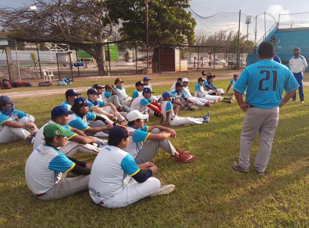Selección de Béisbol de Quintana Roo se prepara para los Juegos Nacionales Conade 2021