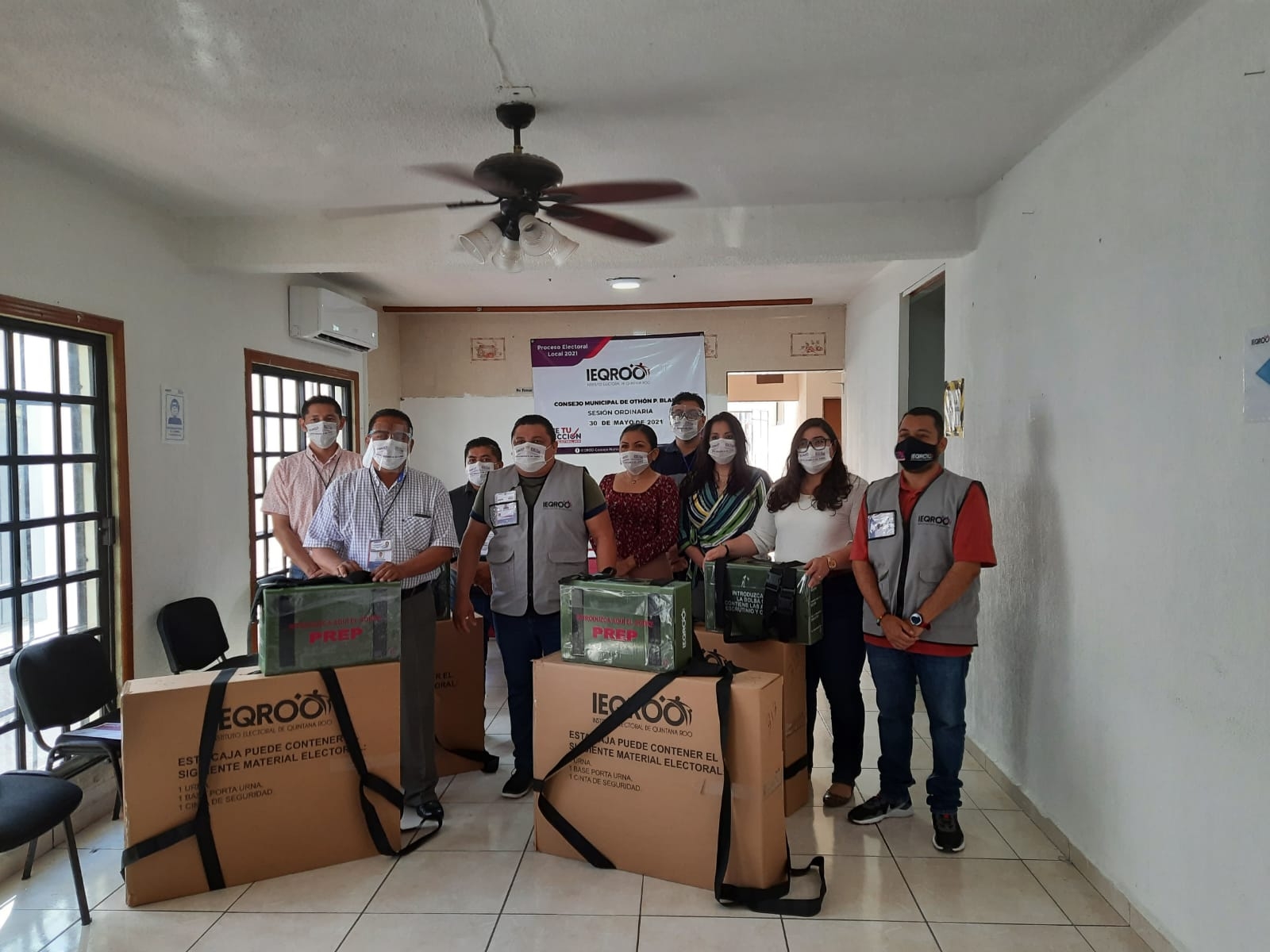Elecciones Quintana Roo: Ieqroo inicia entrega de paquetes electorales en el estado