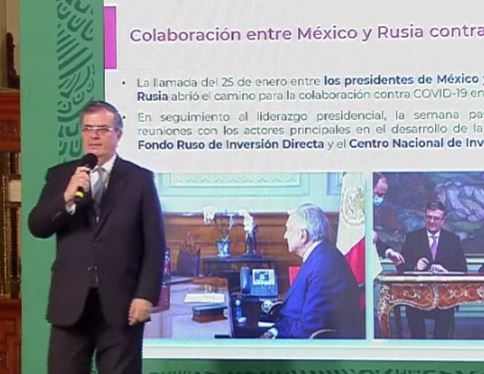 Rusia aseguró abasto del Sputnik Light para México: Marcelo Ebrard