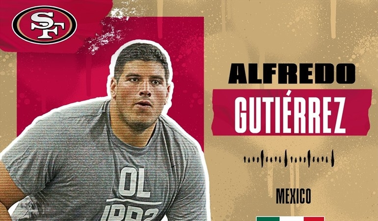 Mexicanos en la NFL: Alfredo Gutiérrez llega a las 49ers de San Francisco