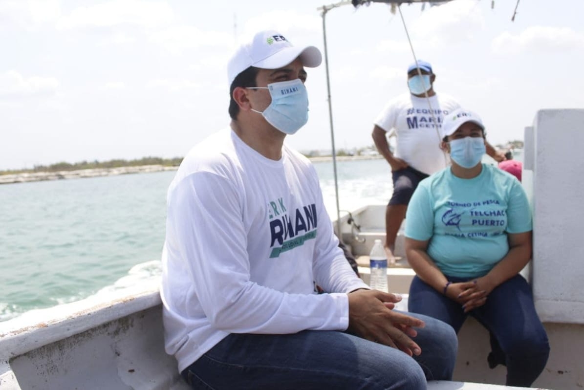 Elecciones Yucatán: Erik Rihani impulsará más y mejores empleos para pescadores