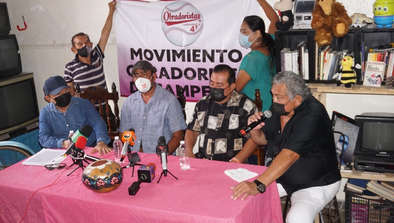 Simpatizantes de López Obrador dejan a Morena en Campeche