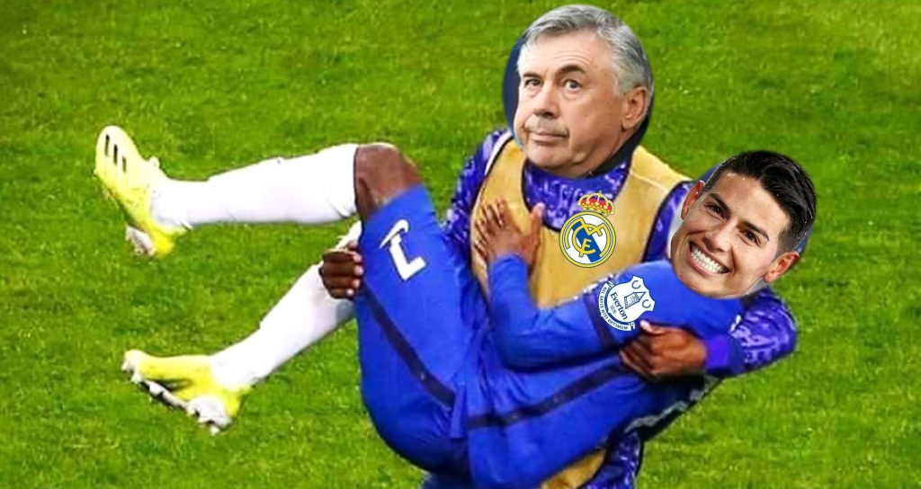 Regreso de Ancelotti al Real Madrid genera ‘lluvia’ de memes de James Rodríguez