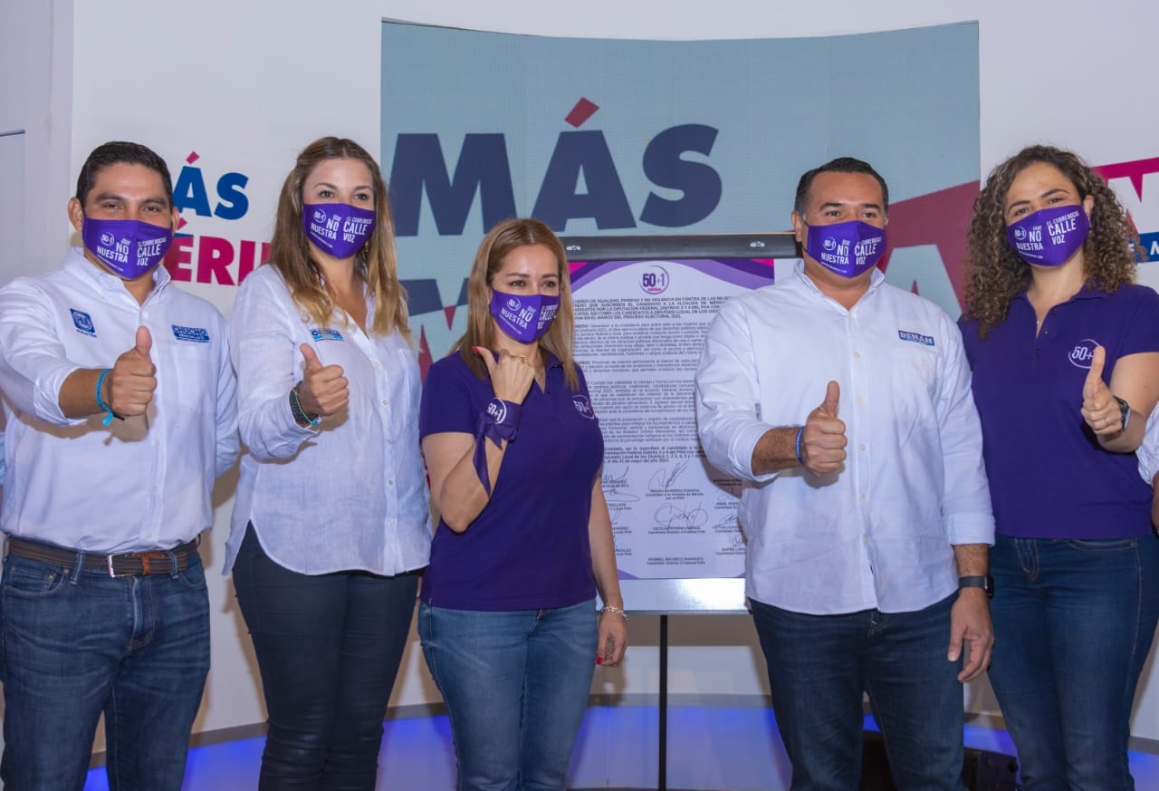 Elecciones Yucatán: Cecilia Patrón se une a la lucha por igualdad y paridad de género