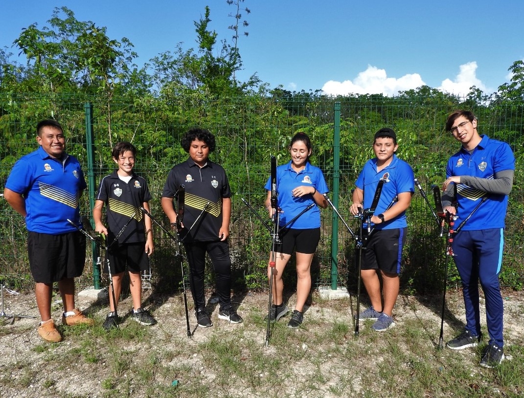 Selección de Tiro con Arco de Quintana Roo se prepara para los Juegos Conade 2021