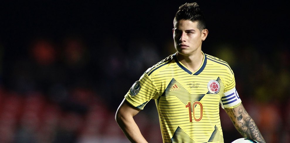 James Rodríguez expresa su descontento con la decisión de dejarlo fuera de la Copa América