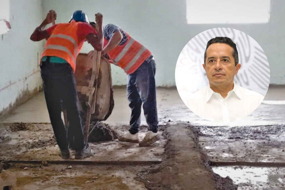Carlos Joaquín contrata a boletinado por el SAT para obras en Bacalar