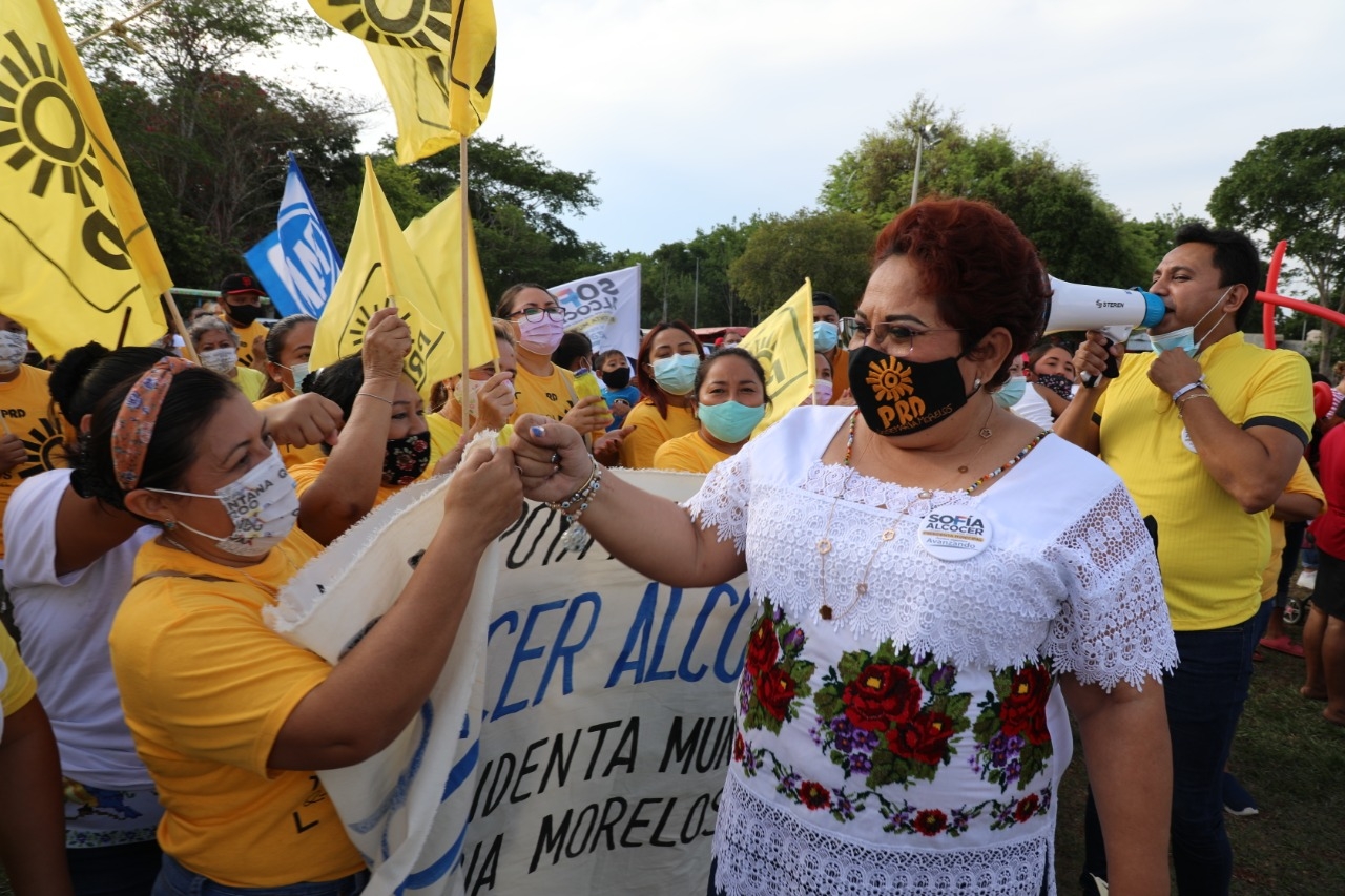 Candidatos a la Alcaldía de José María Morelos, Quintana Roo, cierran campañas