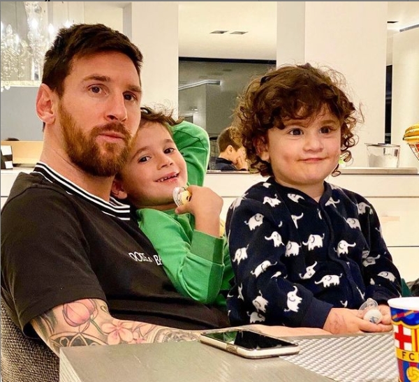 Messi y otros famosos que celebran el Día del Padre en redes sociales