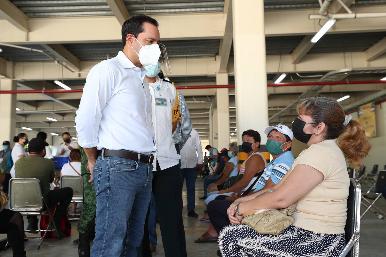 Mauricio Vila: Yucatán es el tercer estado del país que más vacunas anticovid ha aplicado
