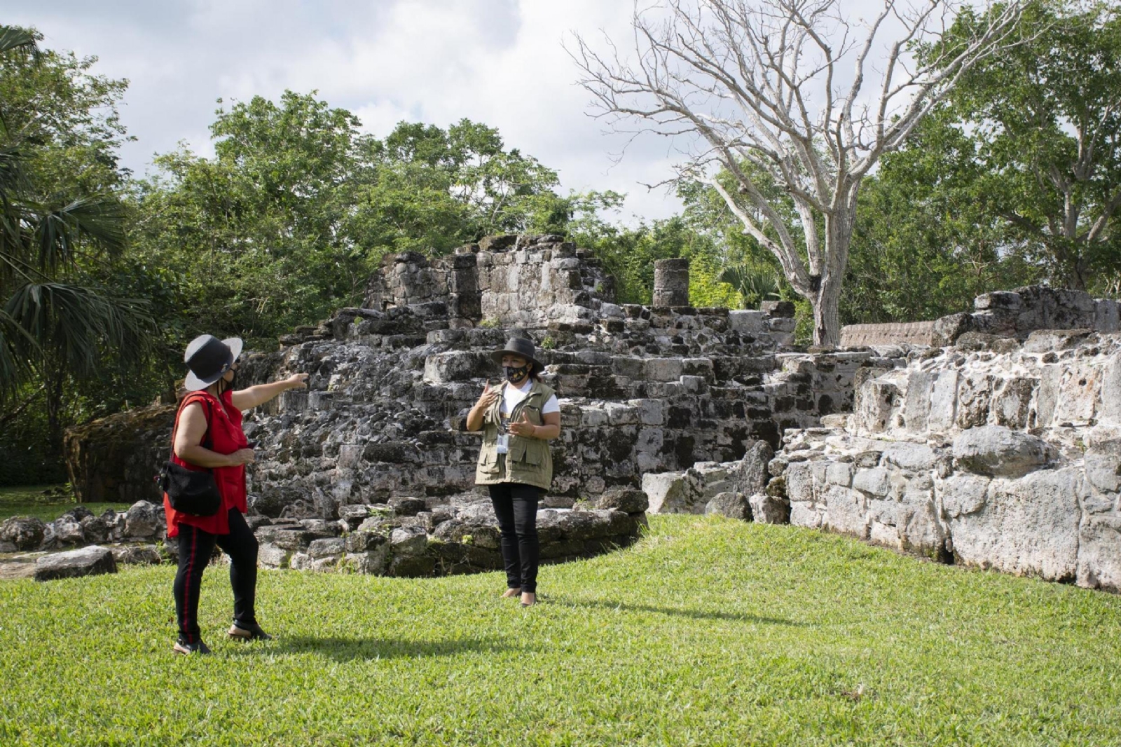 Las ruinas de San Gervasio podrán ser nuevamente visitadas por el turismo y habitantes de Quintana Roo, bajo medidas sanitarias