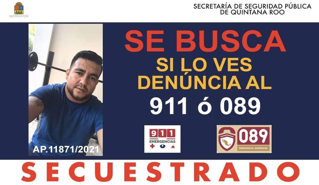 Reportan presunto secuestro del chofer de un funcionario de CAPA en Quintana Roo