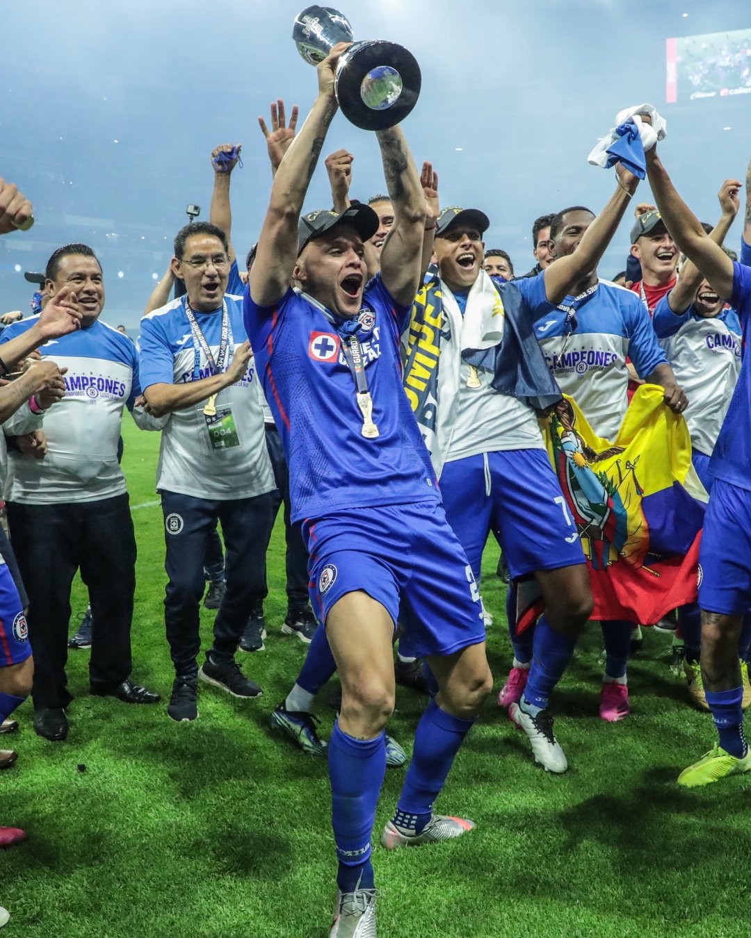 Claudia Sheinbaum recibe al Cruz Azul por ser campeón de la Liga MX