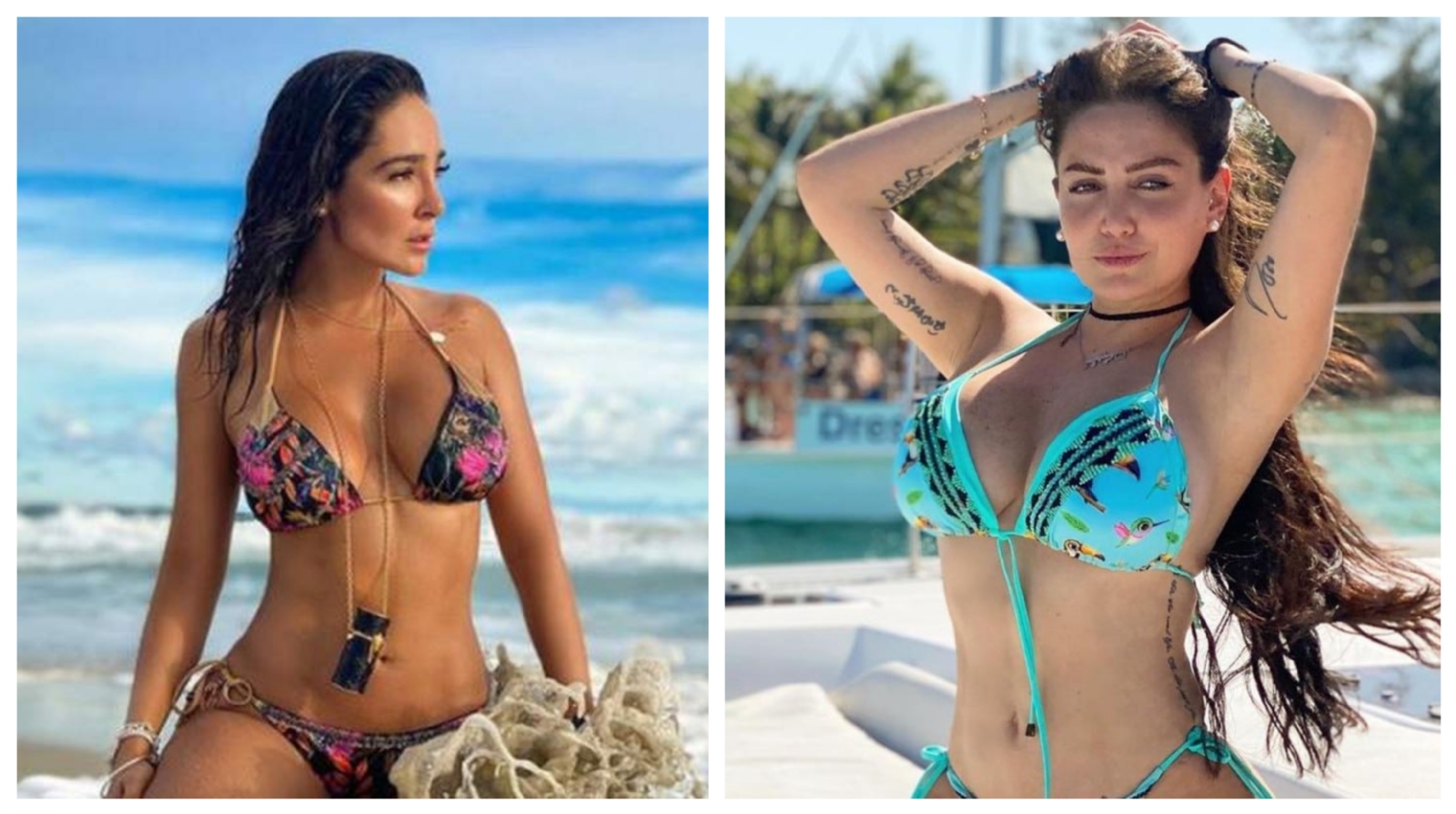Celia Lora y Manelyk González presumen sus curvas mientras vacacionan en Cozumel