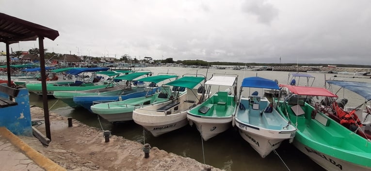 Actividades turísticas caen un 20 % en Chiquilá, Quintana Roo