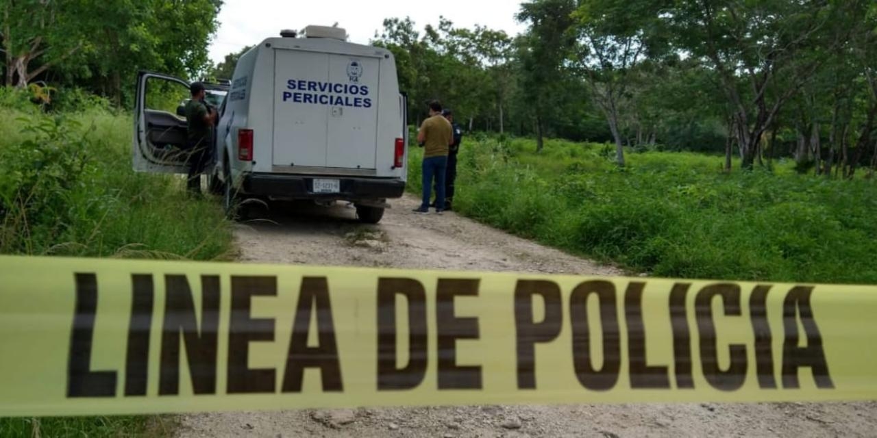 Hallan dos cuerpos en una brecha de la colonia Tres Reyes en Cancún