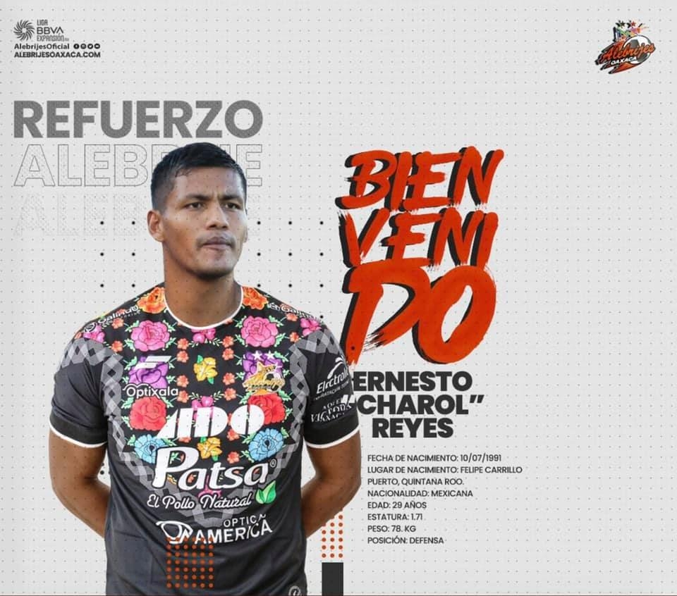 Quintanarroense 'Charol' Reyes, es nuevo jugador de Alebrijes de Oaxaca