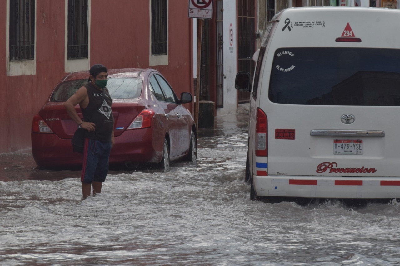 Clima en Mérida: Continuarán las fuertes lluvias vespertinas este viernes, advierte Conagua