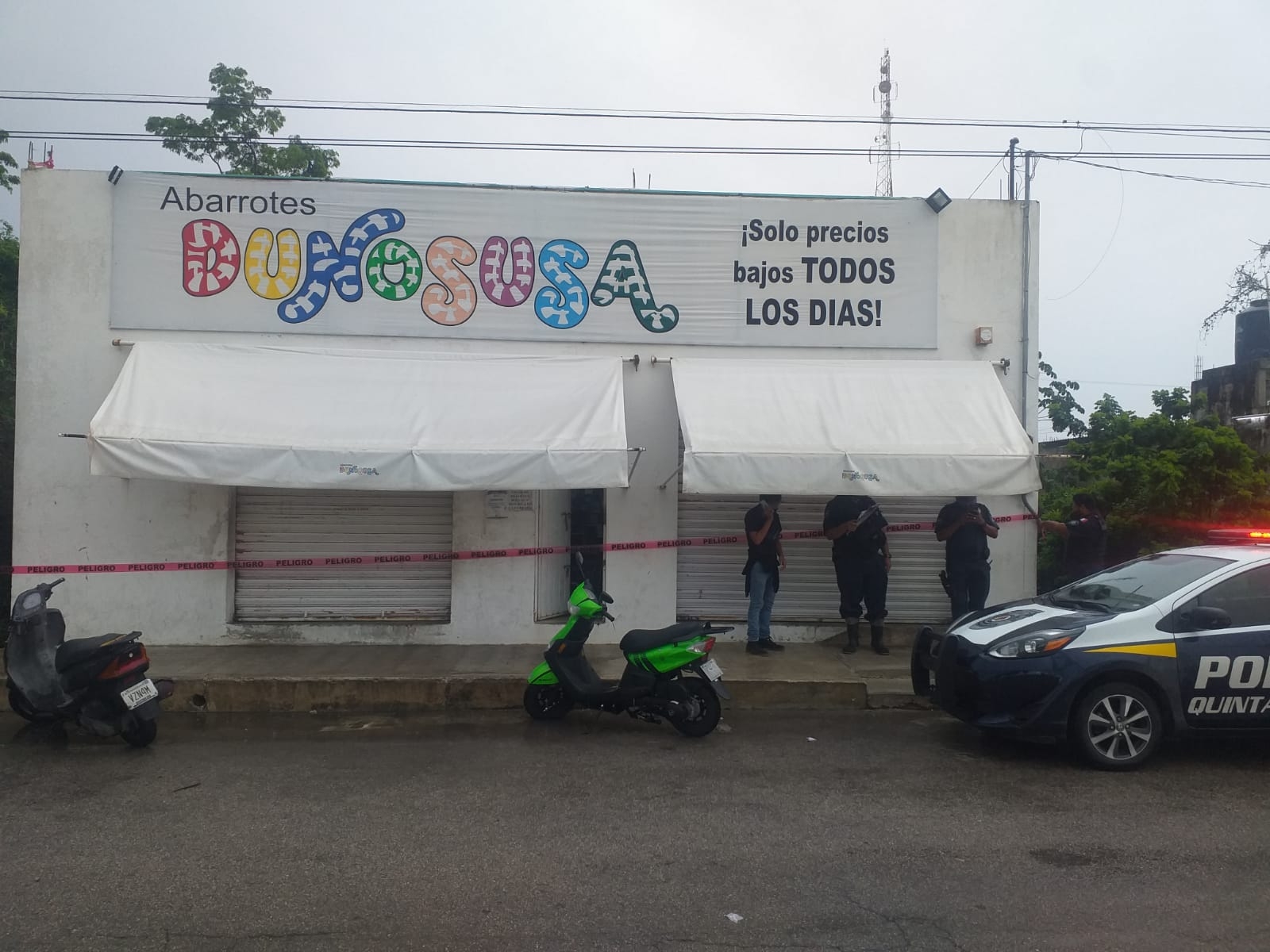 Roban 80 mil pesos de una tienda Dunosusa en Cozumel