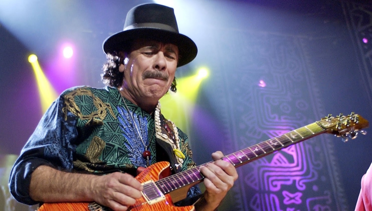 Carlos Santana, el mexicano que brilló en el Live Aid de 1985