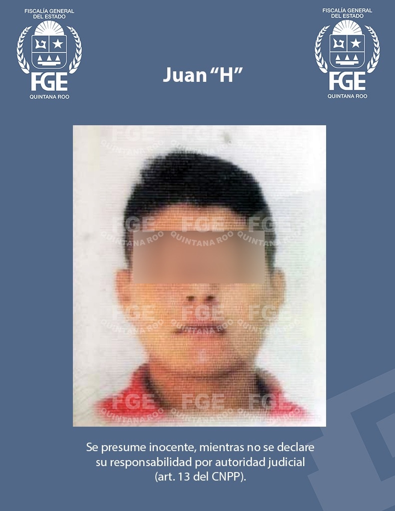 Detienen a Juan 'H' por probable participación en feminicidio ocurrido en Cancún