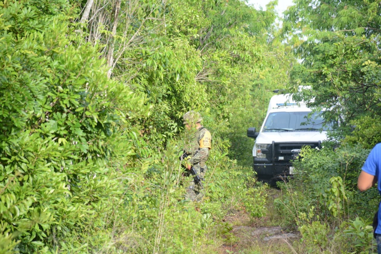 Reportan hallazgo de fosas clandestinas en la delegación Alfredo V. Bonfil, Quintana Roo