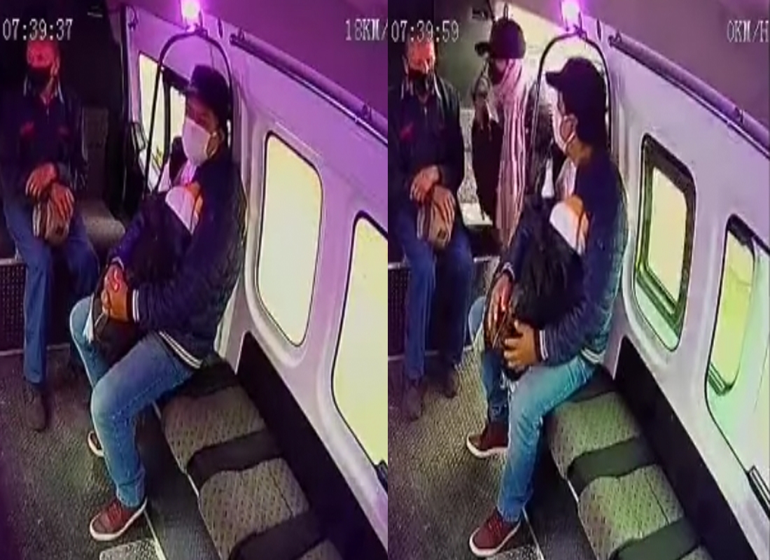 Ladrón intenta robar a pasajeros del Edomex sin arma: VIDEO