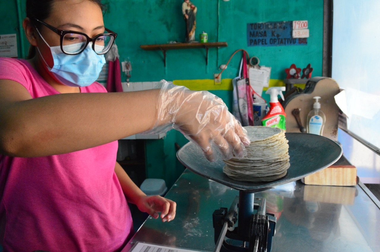 Precio de la tortilla no excederá los 21 pesos en la capital de Campeche