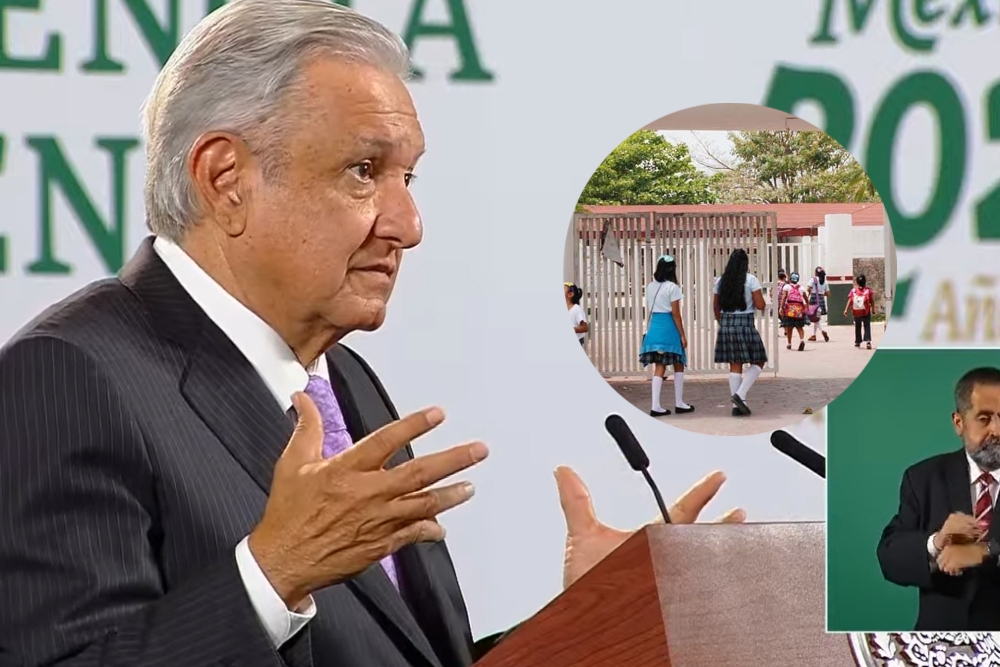Andrés Manuel López Obrador declaró que ya no es posible continuar con las clases a distancia en México