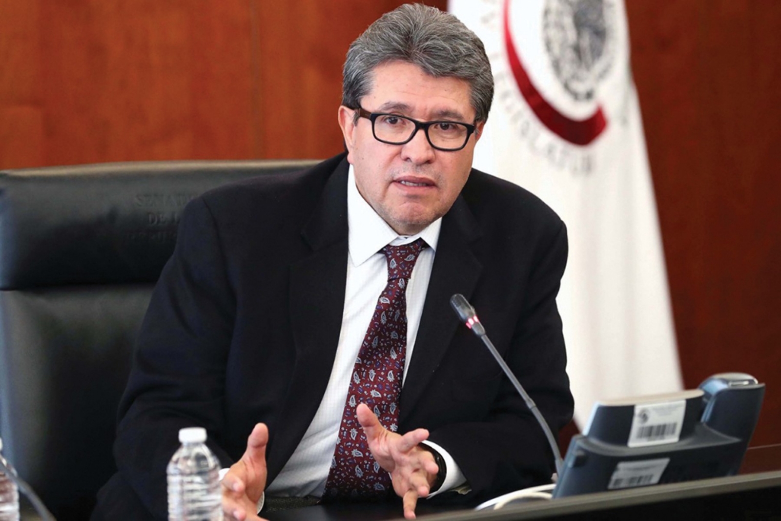 Ricardo Monreal, coordinador de Morena en el Senado