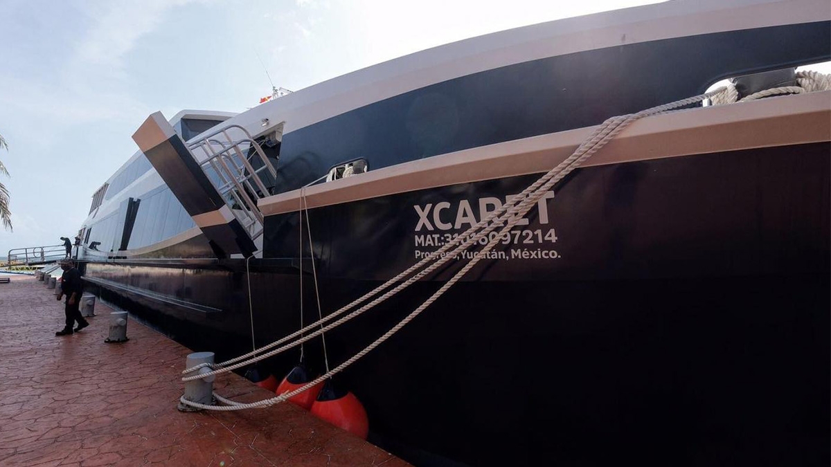 Barcos de Xcaret sin licencia para trabajar la ruta marítima Cancún-Isla Mujeres
