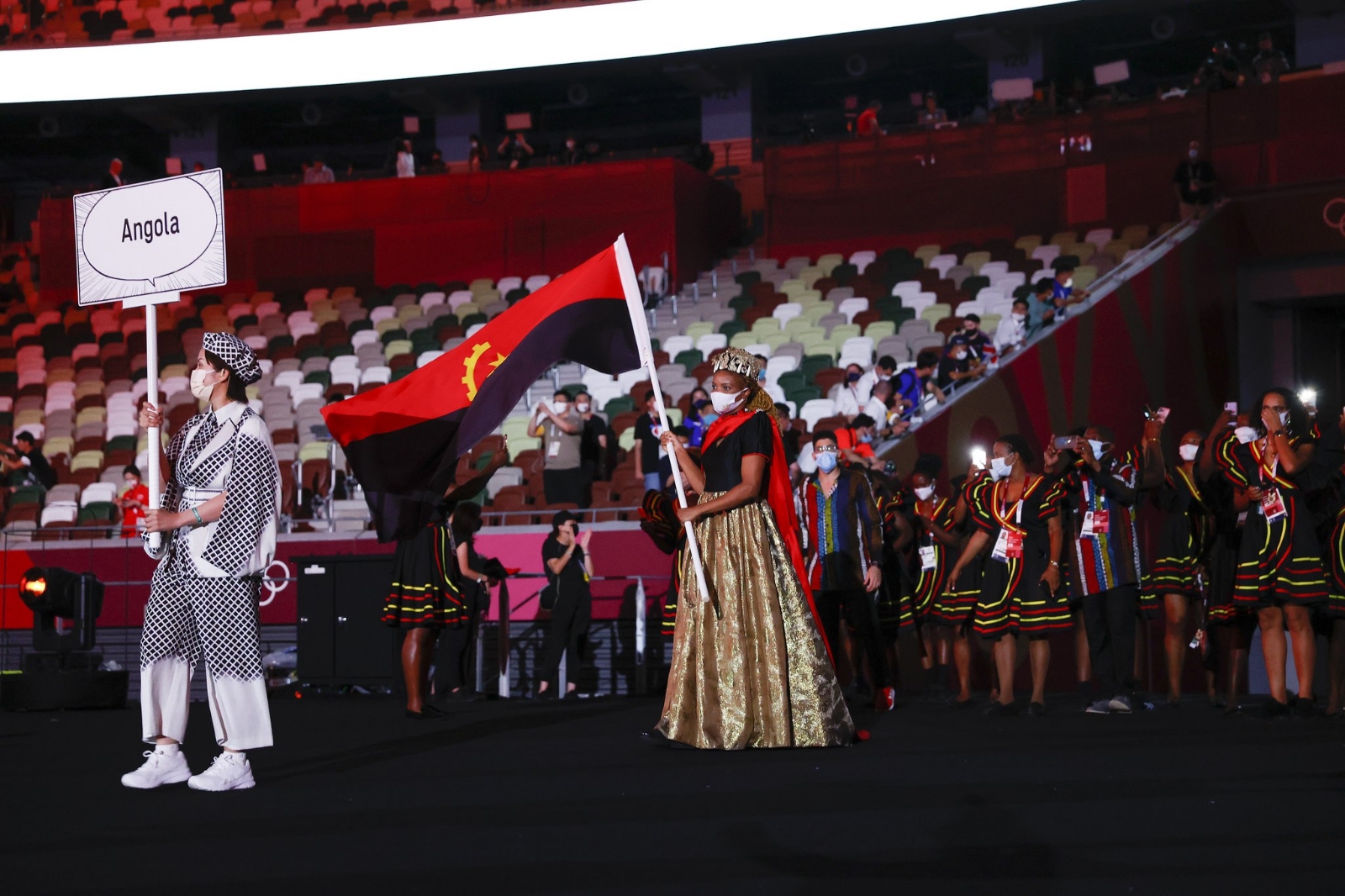 Tokio 2020: Estos fueron los mejores vestidos durante la inauguración de los Juegos Olímpicos