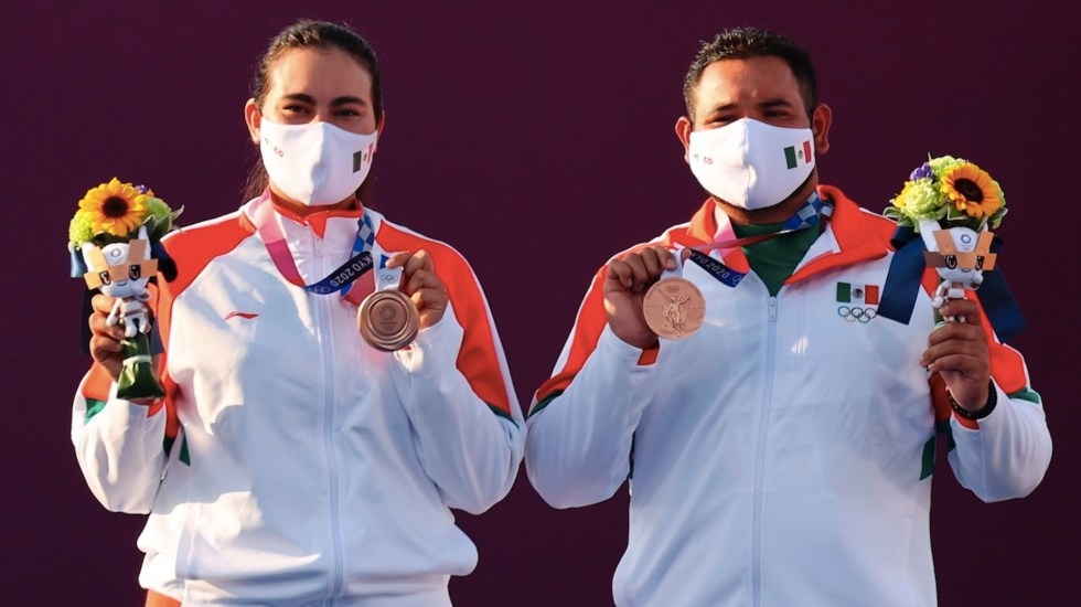 Tokio 2020: México consigue su primera medalla en tiro con arco mixto